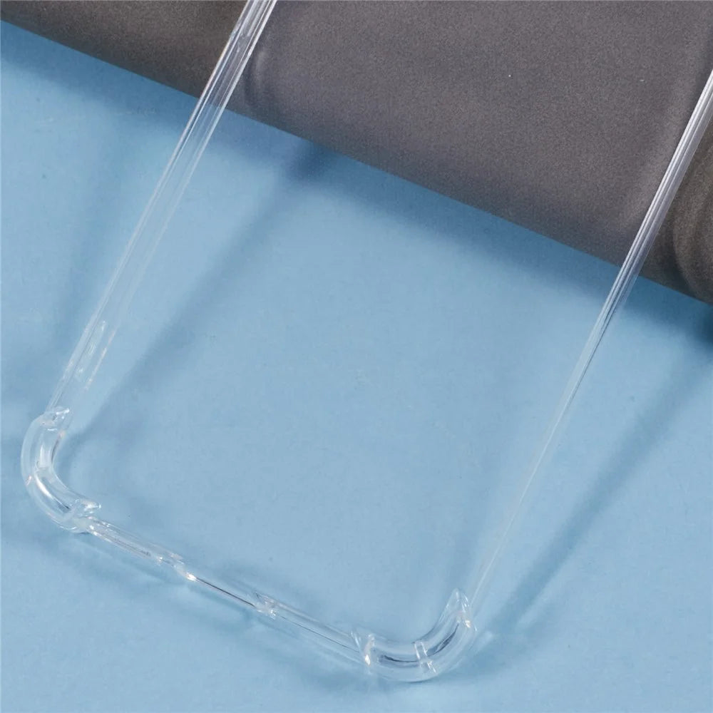 For Samsung Galaxy A37 5G Transparent TPU Case Reinforced Corners Drop-proof Phone Cover - 6