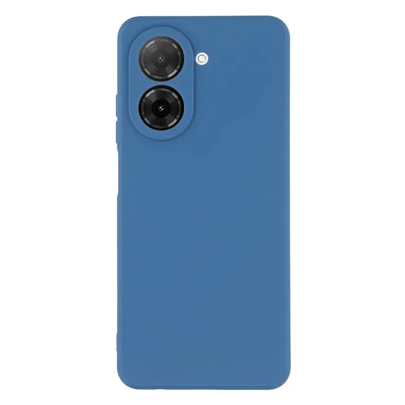 WANLONFENG For Xiaomi Redmi A5 4G (171.7mm) Case  ZB Series Precise Cutouts Straight Edge TPU Phone Cover with Tempered Glass Film - Sapphire - 2