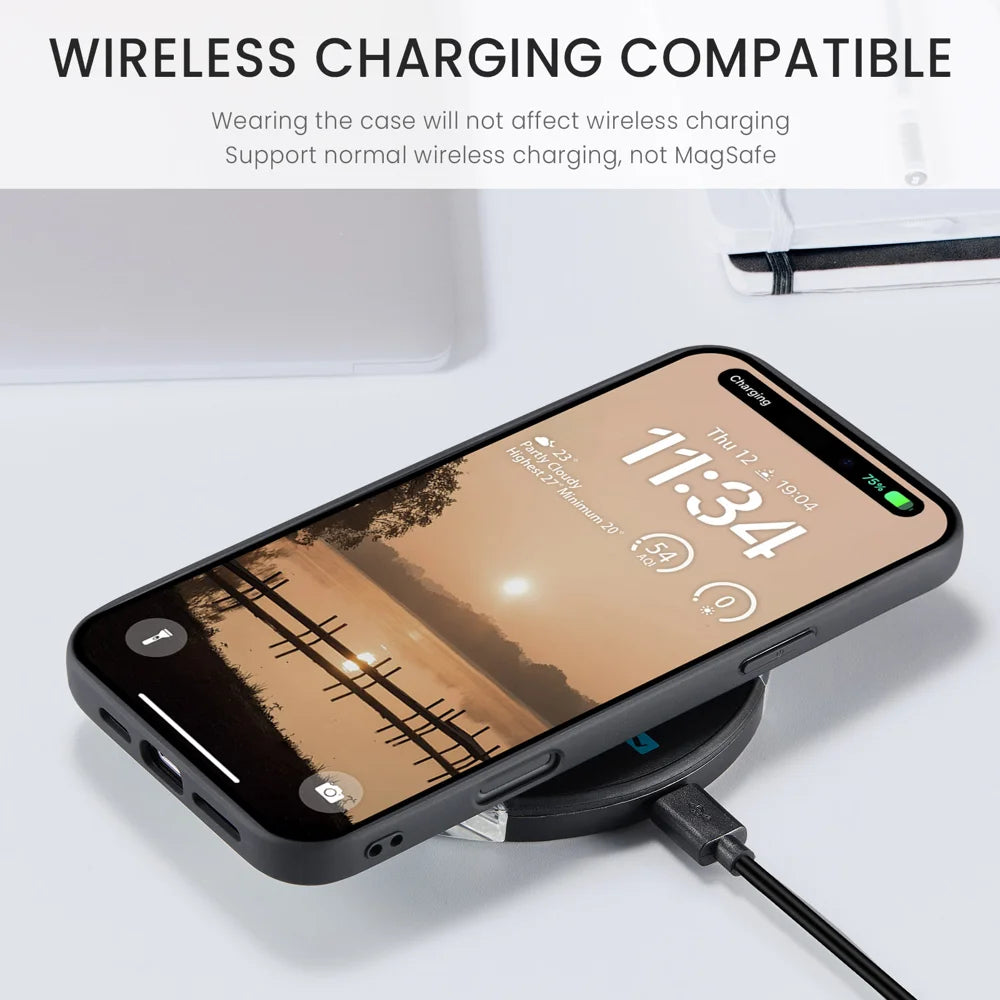 JEEHOOD For iPhone 17 Pro Case  J01 Retro Leather + TPU Phone Cover Detachable Magnetic Card Holder - Brown - 7