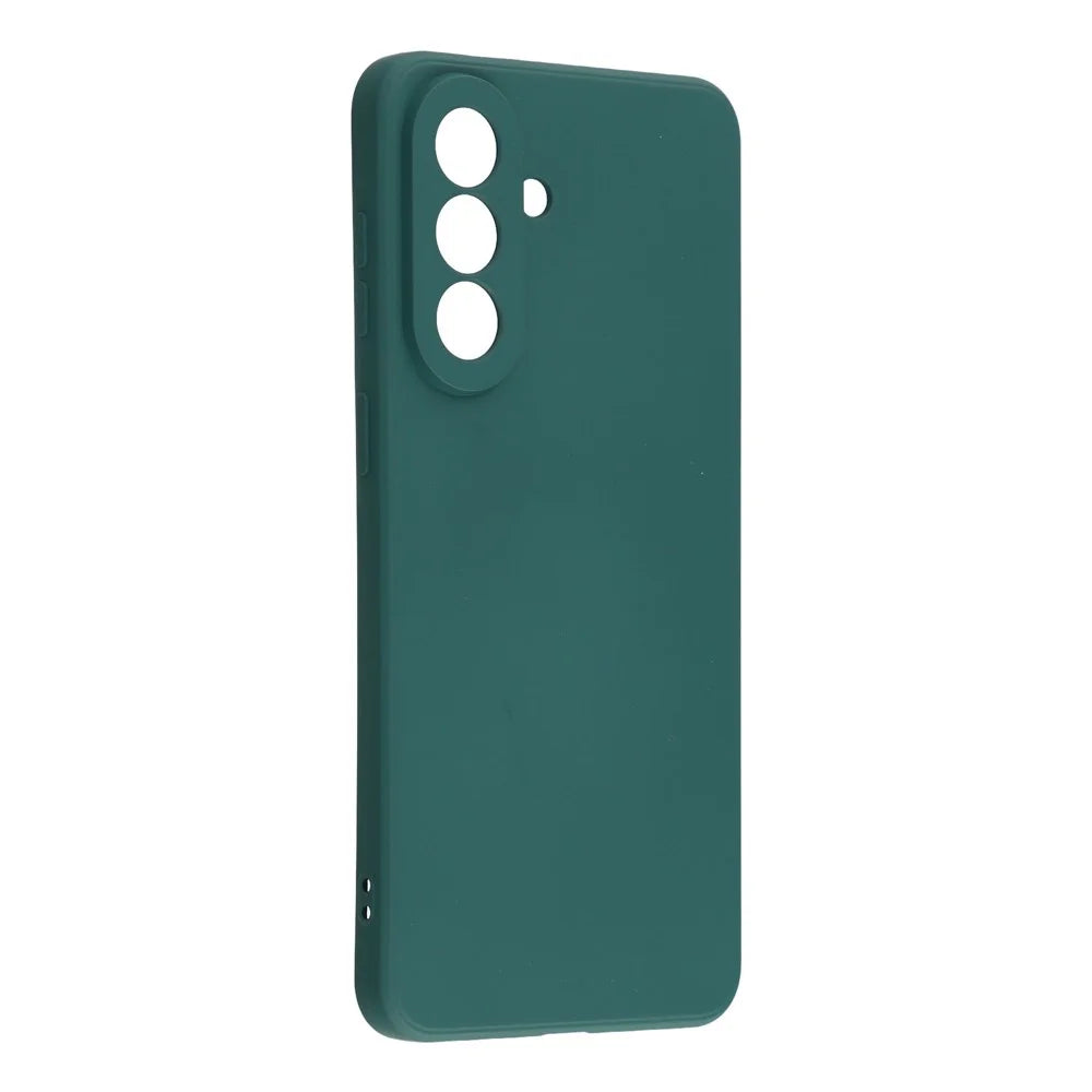 For Samsung Galaxy A57 5G Case TPU Back Soft Anti-Scratch Fiber Lining Phone Cover - Army Green - 2