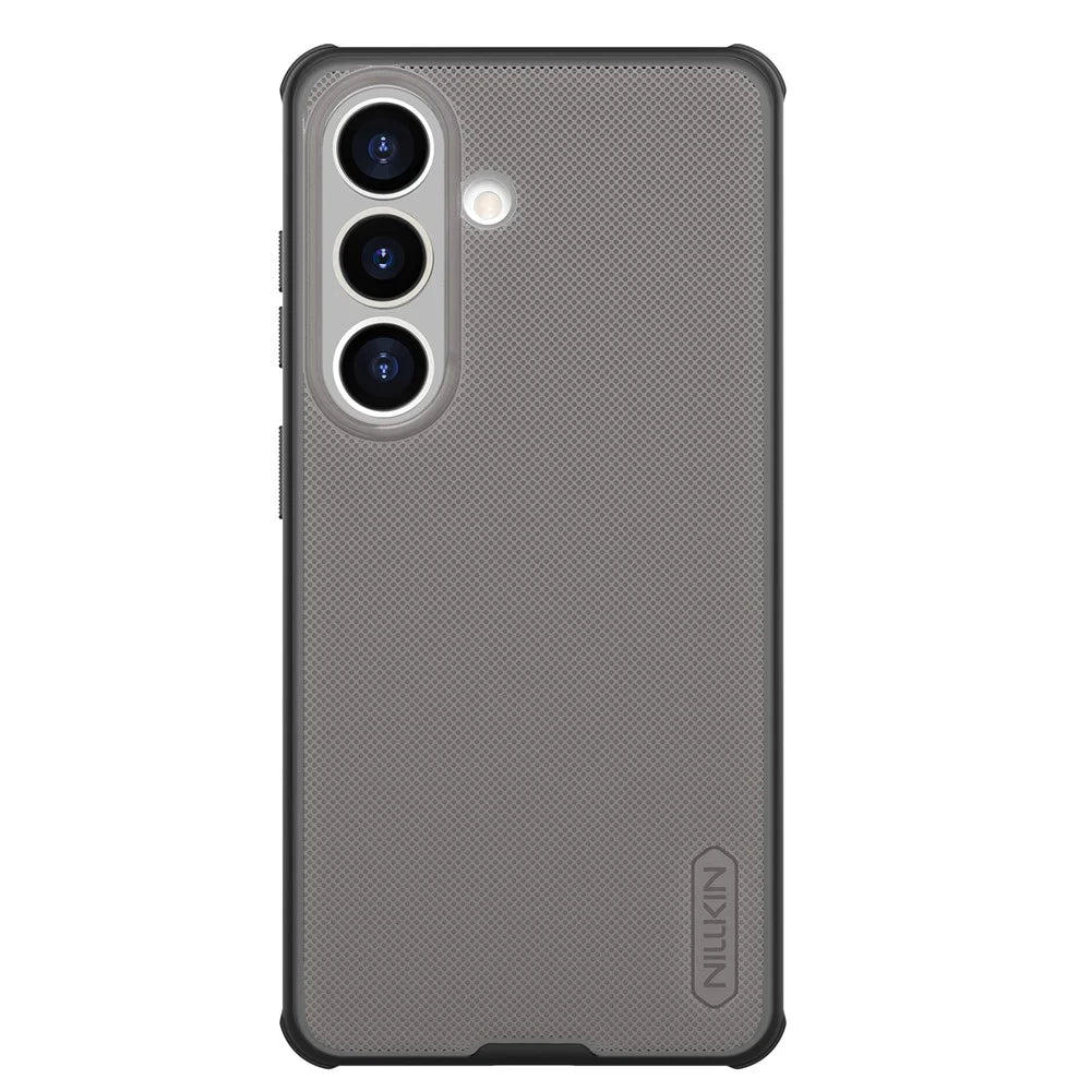 NILLKIN Super Frosted Shield Pro For Samsung Galaxy S26 Case Matte PC TPU Clear Black Phone Back Cover - 1