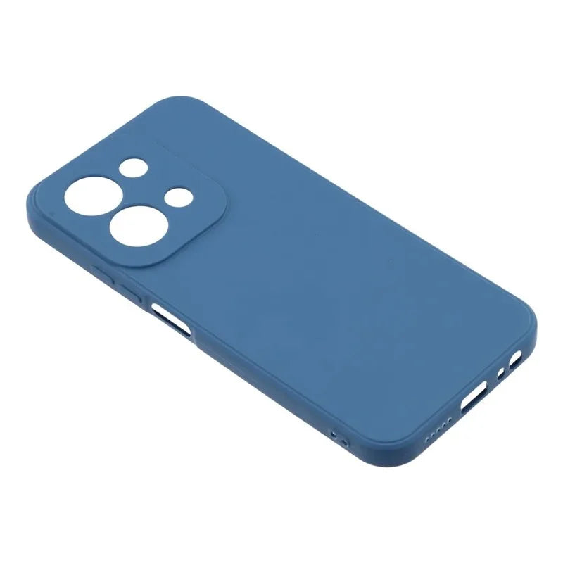 WANLONFENG For Xiaomi Redmi 15C 4G (Global) (171mm) Case  ZB1 Series Precise Cutouts Straight Edge TPU Phone Cover with 2Pcs Tempered Glass Films - Sapphire - 5