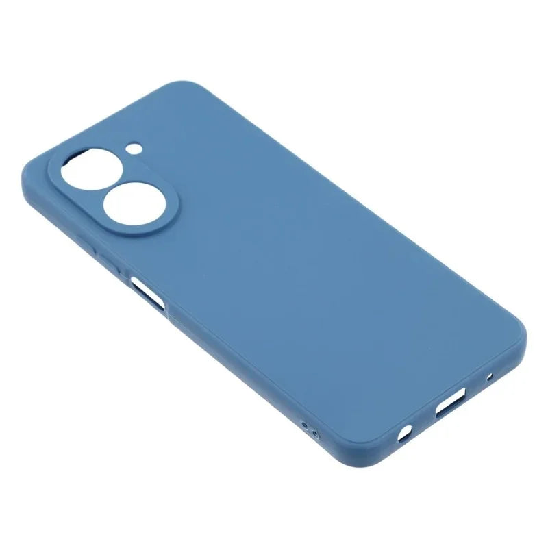 WANLONFENG For Xiaomi Redmi A5 4G (171.7mm) Case  ZB1 Series Precise Cutouts Straight Edge TPU Phone Cover with 2Pcs Tempered Glass Films - Sapphire - 5