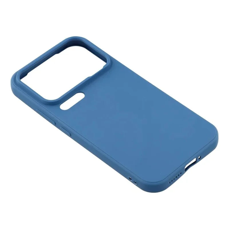 WANLONFENG For Xiaomi 17 Pro Case  ZB1 Series Precise Cutouts Straight Edge TPU Phone Cover with 2Pcs Tempered Glass Films - Sapphire - 5