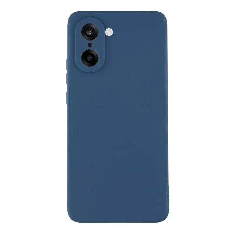 WANLONFENG For OnePlus Ace 5 Racing 5G / OnePlus Nord CE5 5G Case  ZB Series Precise Cutouts Straight Edge TPU Phone Cover with Tempered Glass Film - Sapphire - 2