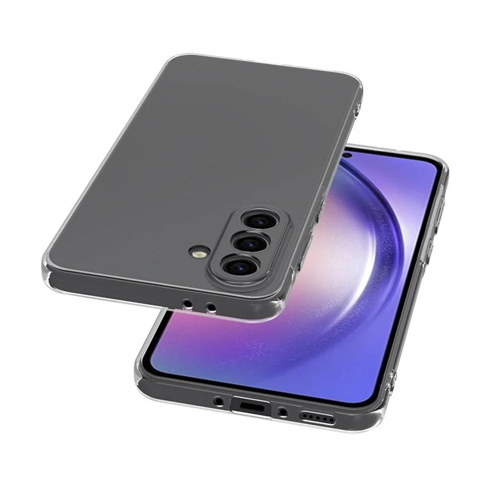 For Samsung Galaxy A37 5G Back Cover Ultra Thin Flexible TPU Clear Phone Case - 2