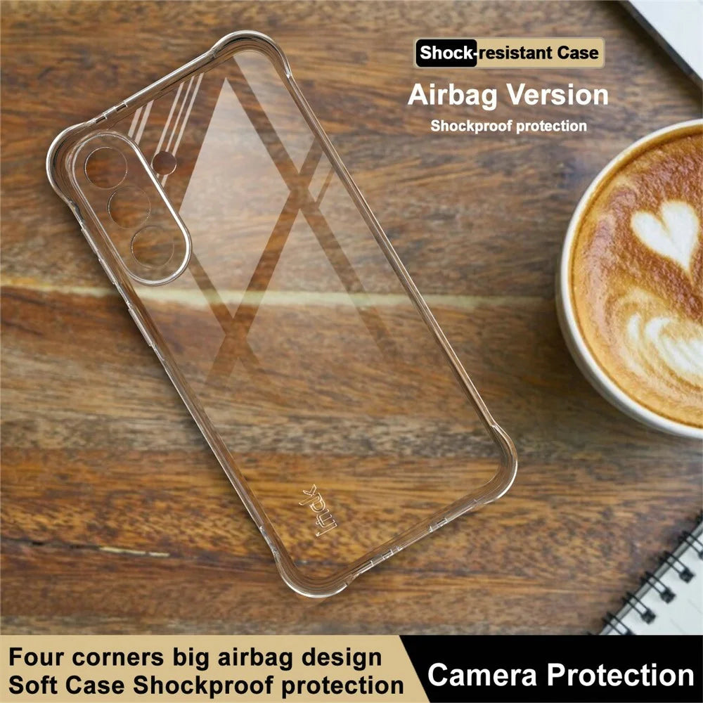 IMAK For Samsung Galaxy A37 5G Case TPU Phone Cover Airbag Shockproof Protection - 3