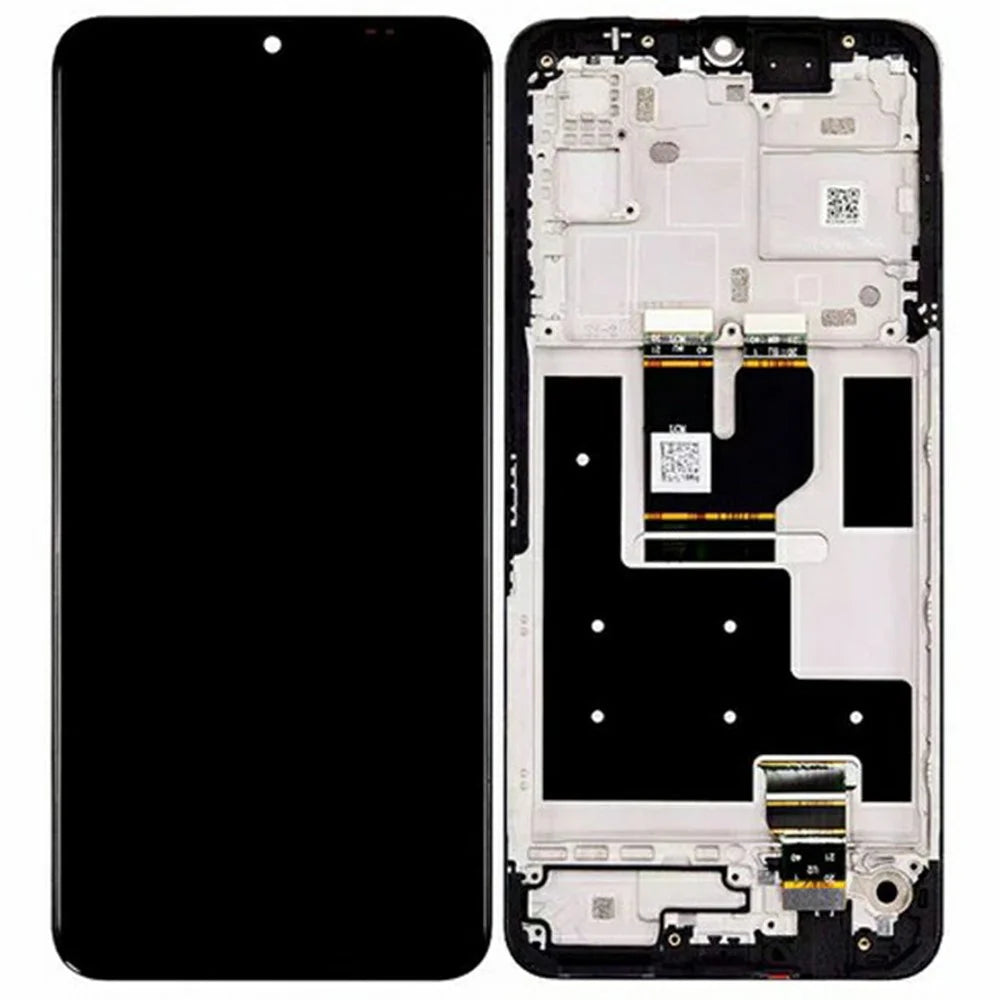 For T-Mobile REVVL 7 OEM Grade S LCD Screen and Digitizer Assembly + Frame (Without Logo) - 1