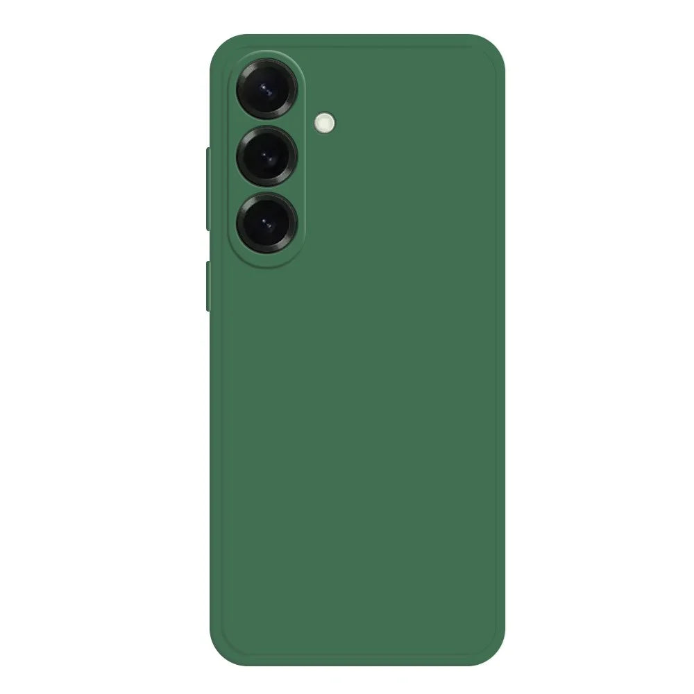 For Samsung Galaxy A18 5G / A18 4G / A17 5G / A17 4G TPU Case Straight Edge Protection Phone Cover - Midnight Green - 1