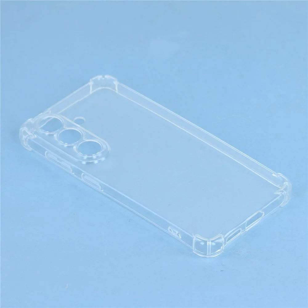 For Samsung Galaxy S26 Transparent TPU Case Reinforced Corners Drop-proof Phone Cover - 4