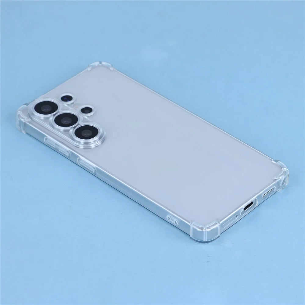 For Samsung Galaxy S26 Ultra Transparent TPU Case Reinforced Corners Drop-proof Phone Cover - 4