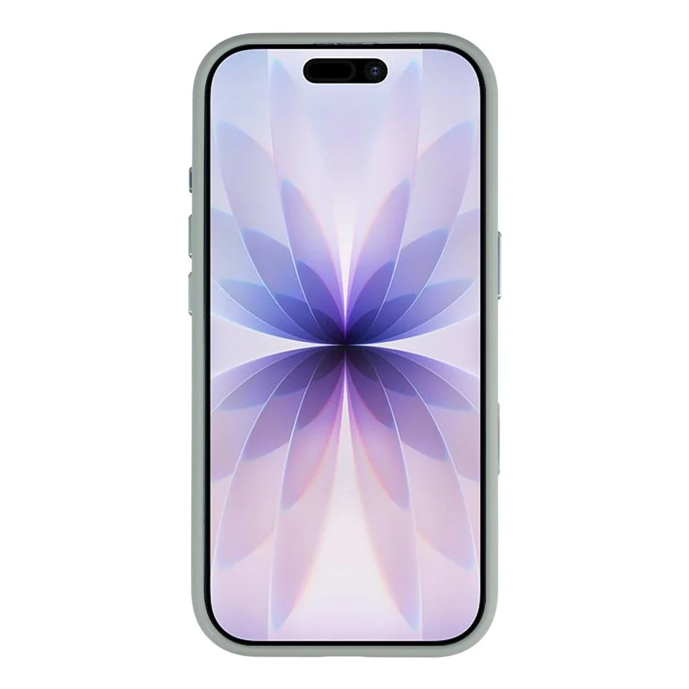 For iPhone 17 Case Compatible with MagSafe TPU + Acrylic Hybrid Phone Shell - Grey - 2