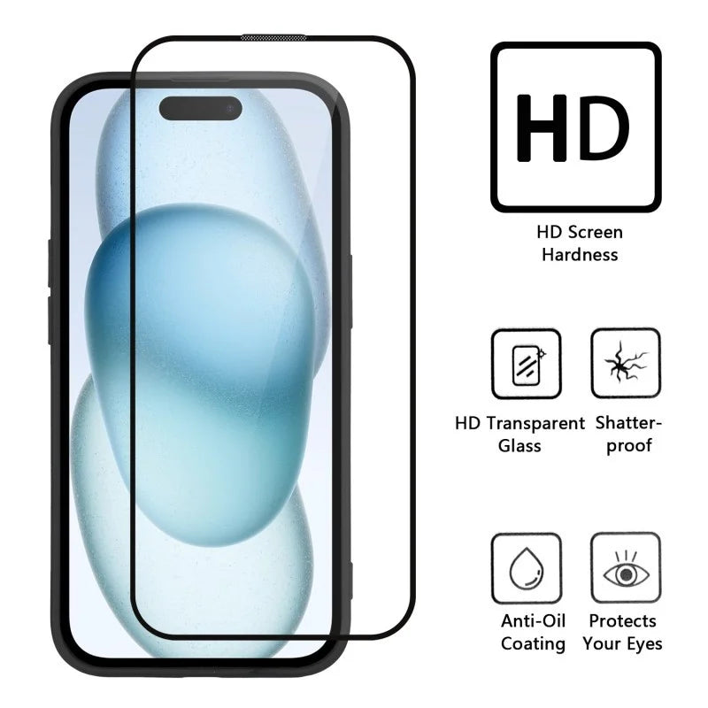 WANLONFENG For iPhone Air Magnetic Case  QB Series PC TPU Phone Cover with Screen Film - Dark Green - 6