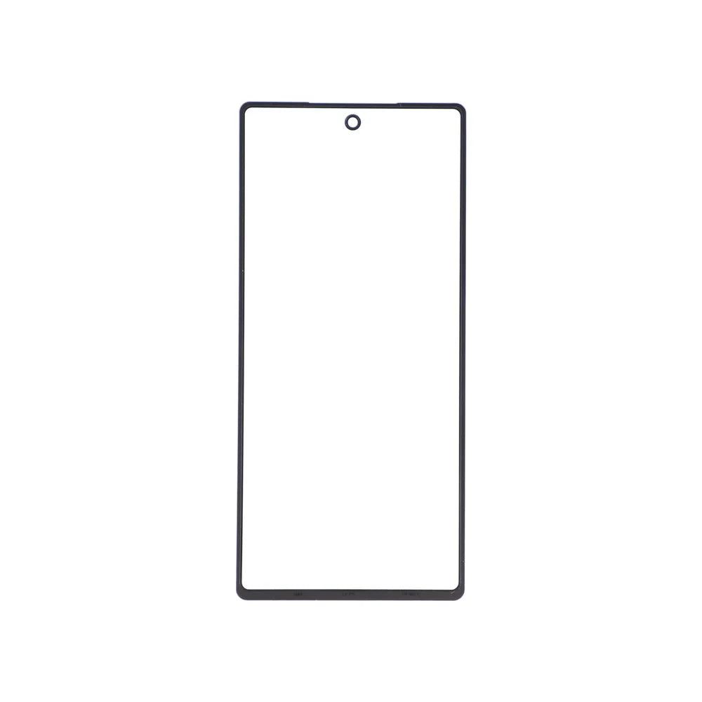 For Google Pixel 6a Front Screen Glass Lens + OCA Adhesive Part (without Logo) - 2