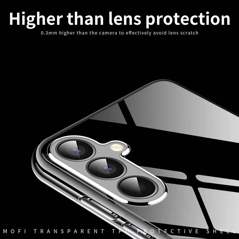 MOFI For Samsung Galaxy S26+ Clear Phone Case  Ultra-Thin TPU Phone Back Cover - Transparent - 2