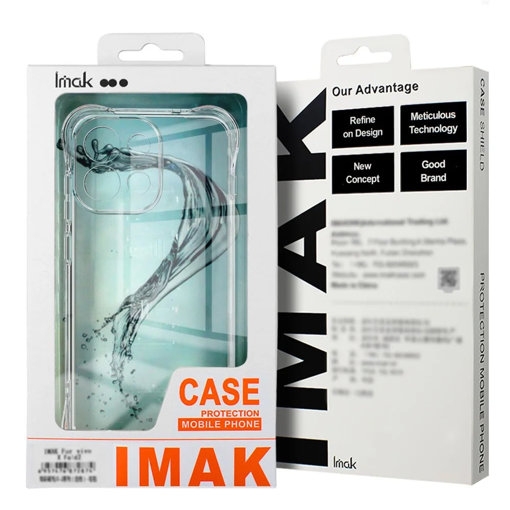 IMAK For Samsung Galaxy S26 Ultra Case TPU Phone Cover Airbag Shockproof Protection - Transparent - 7
