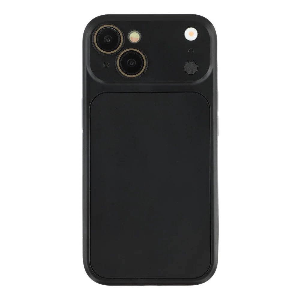For iPhone 15 Case Transfer to 17 Series TPU Hard PC Phone Protective Back Cover - Black - 2