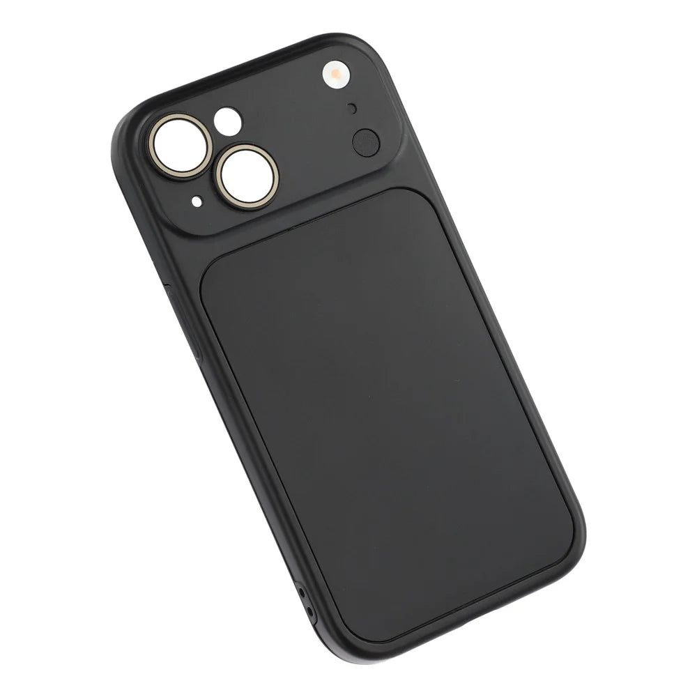 For iPhone 15 Case Transfer to 17 Series TPU Hard PC Phone Protective Back Cover - Black - 4