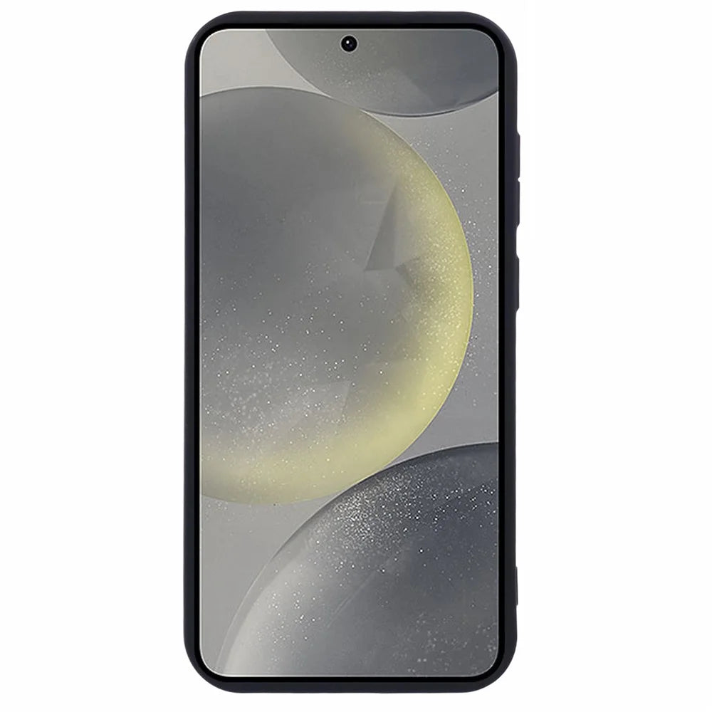 For Samsung Galaxy A57 5G Case Grooved Design TPU Anti Slip Phone Cover - Black - 2