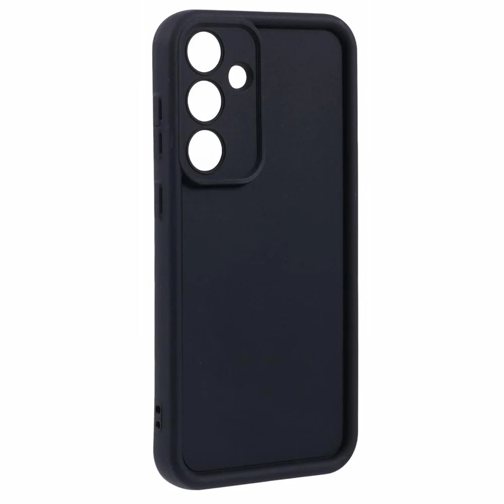 For Samsung Galaxy A57 5G Case Grooved Design TPU Anti Slip Phone Cover - Black - 3
