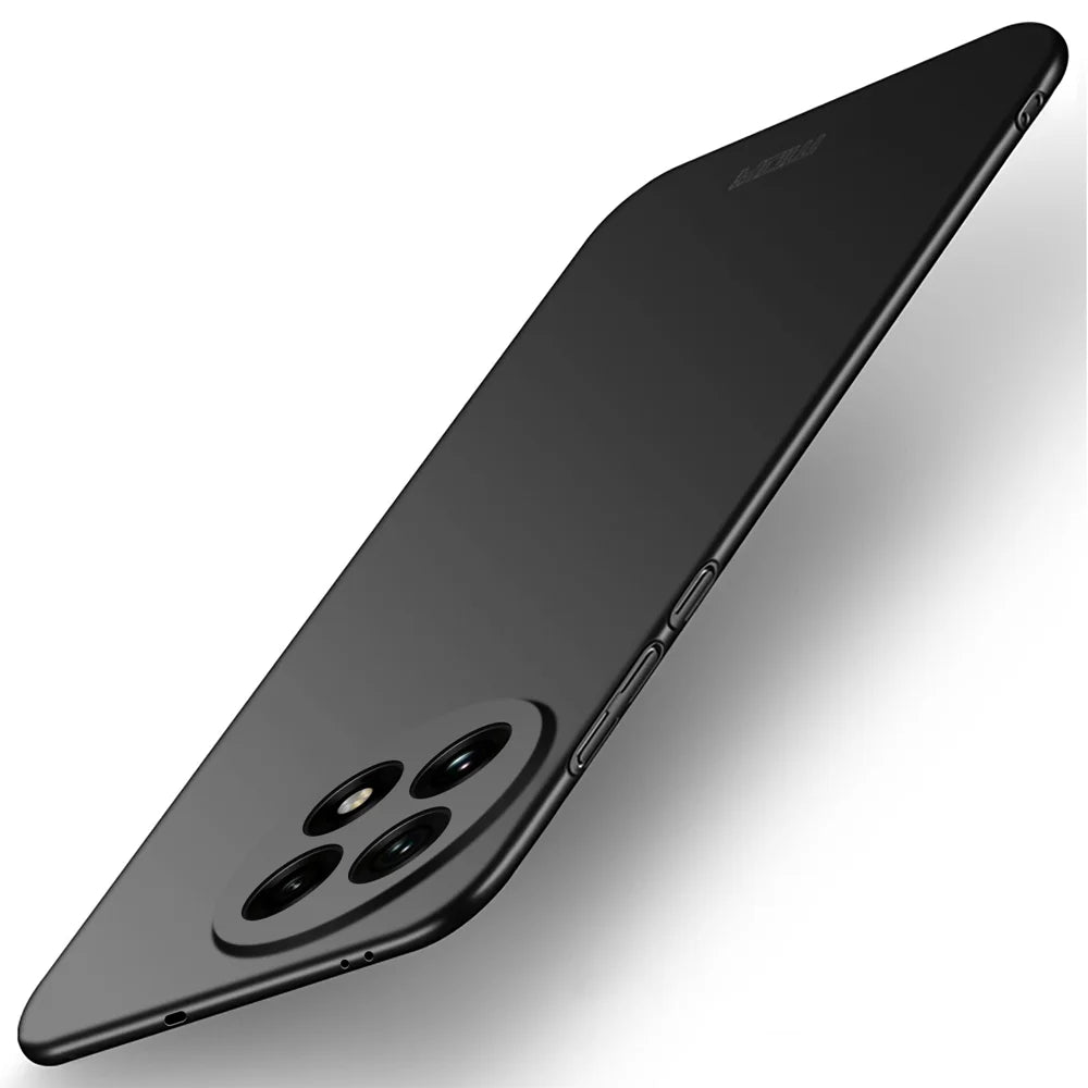 MOFI For OnePlus 13R 5G / OnePlus Ace 5 5G Phone Case  Shield Matte Series Ultra Slim PC Protective Cover - Black - 1