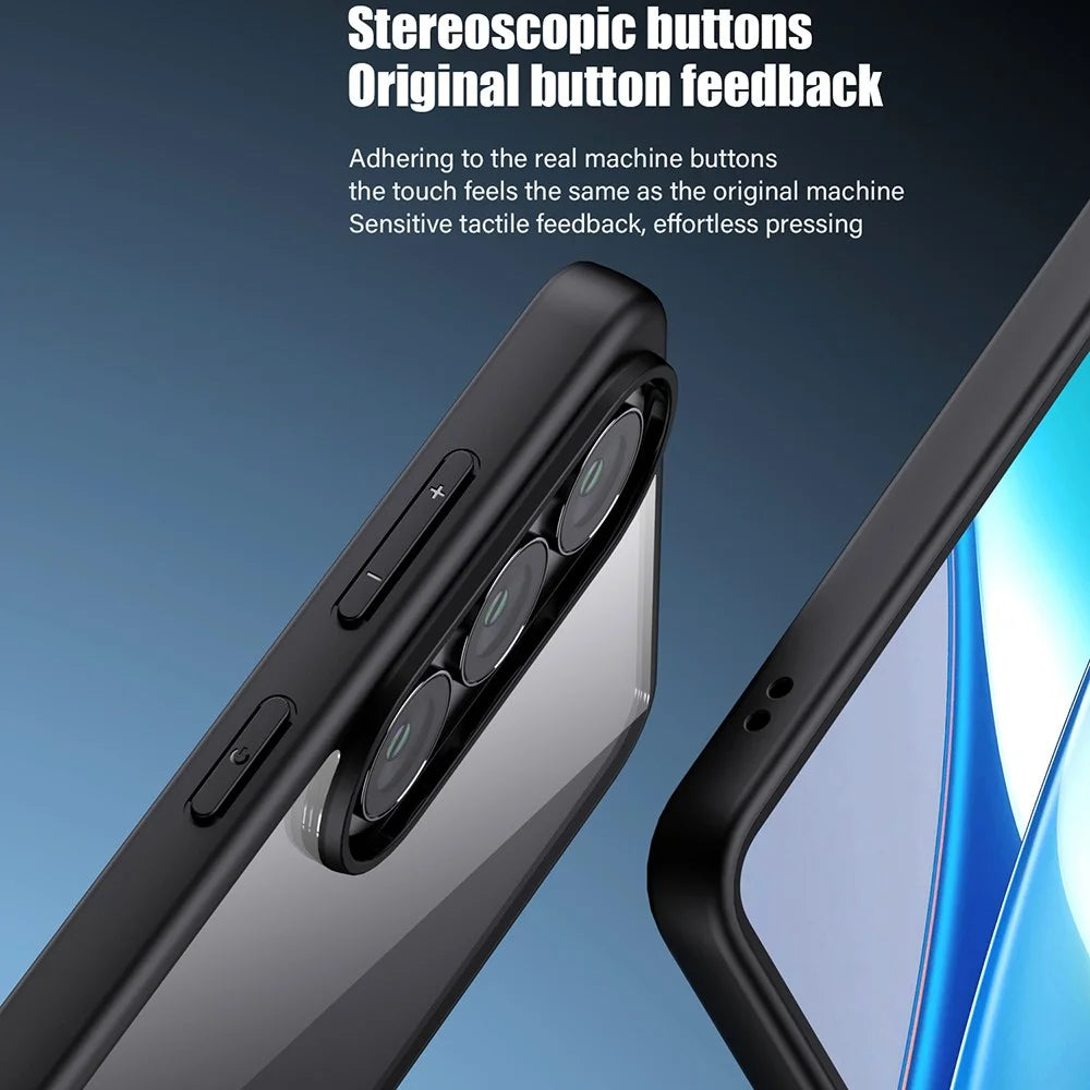 For Samsung Galaxy S26+ Case Shockproof Slim Hard PC+Soft TPU Phone Cover - Black - 7