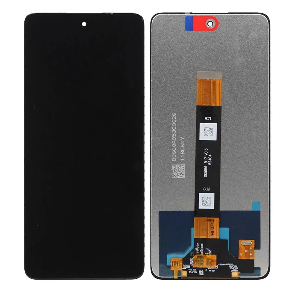 For TCL 50 XE 5G T614SP T614D Grade C LCD Screen and Digitizer Assembly Replacement Part (Without Logo) - 1