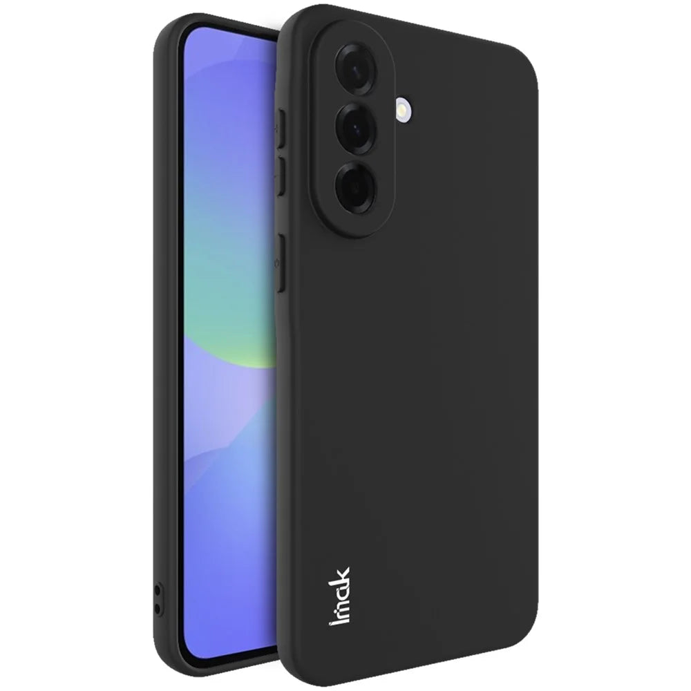 IMAK UC-3 Series for Samsung Galaxy A57 5G Case Matte Anti Fingerprint Soft TPU Cover - Black - 2