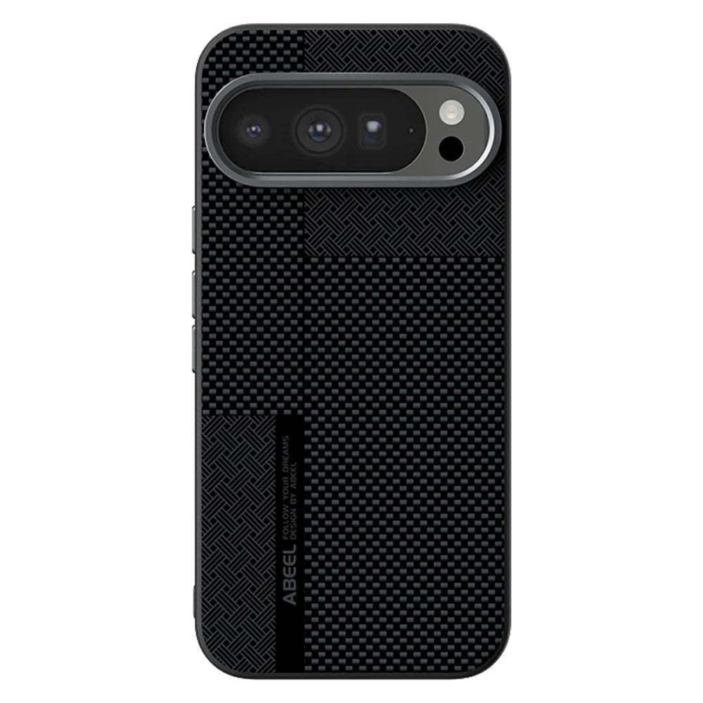 ABEEL For Google Pixel 10 Pro XL Magnetic Case Ultra-thin 6D Printed Shockproof TPU PC Aluminum Alloy Leather Phone Cover - Guardian Model 2 No. 2 - 2