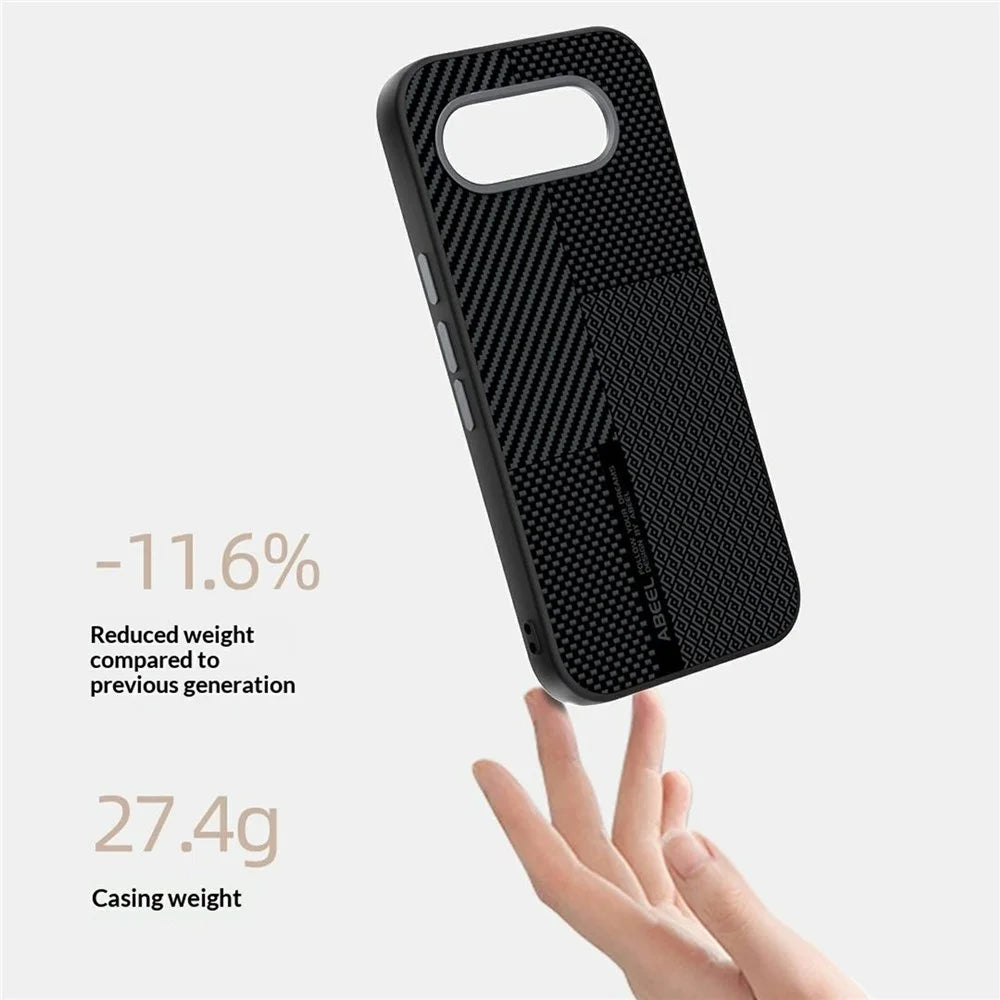 ABEEL For Google Pixel 10 Pro XL Magnetic Case Ultra-thin 6D Printed Shockproof TPU PC Aluminum Alloy Leather Phone Cover - Guardian Model 2 No. 2 - 3