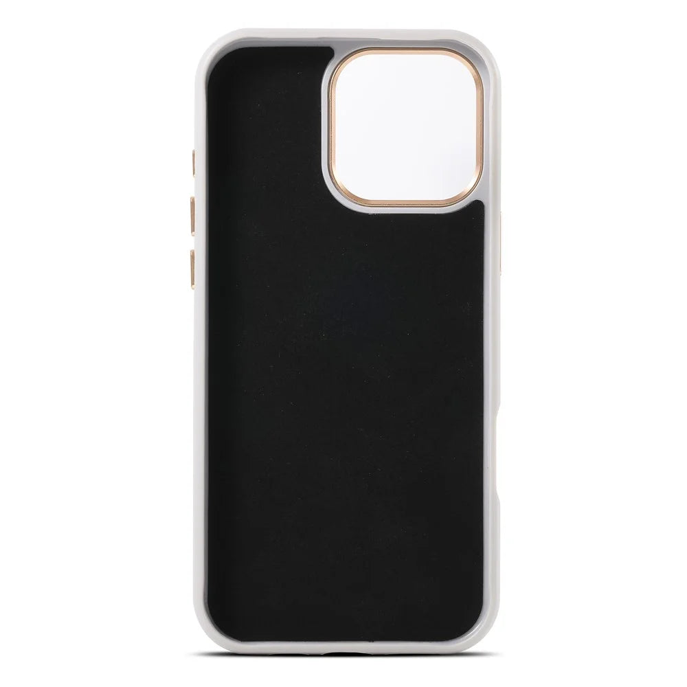 ESEBLE For iPhone 16 Pro Max Magnetic Case PU+TPU Litchi Pattern Back Cover Compatible with Magsafe - Black - 5