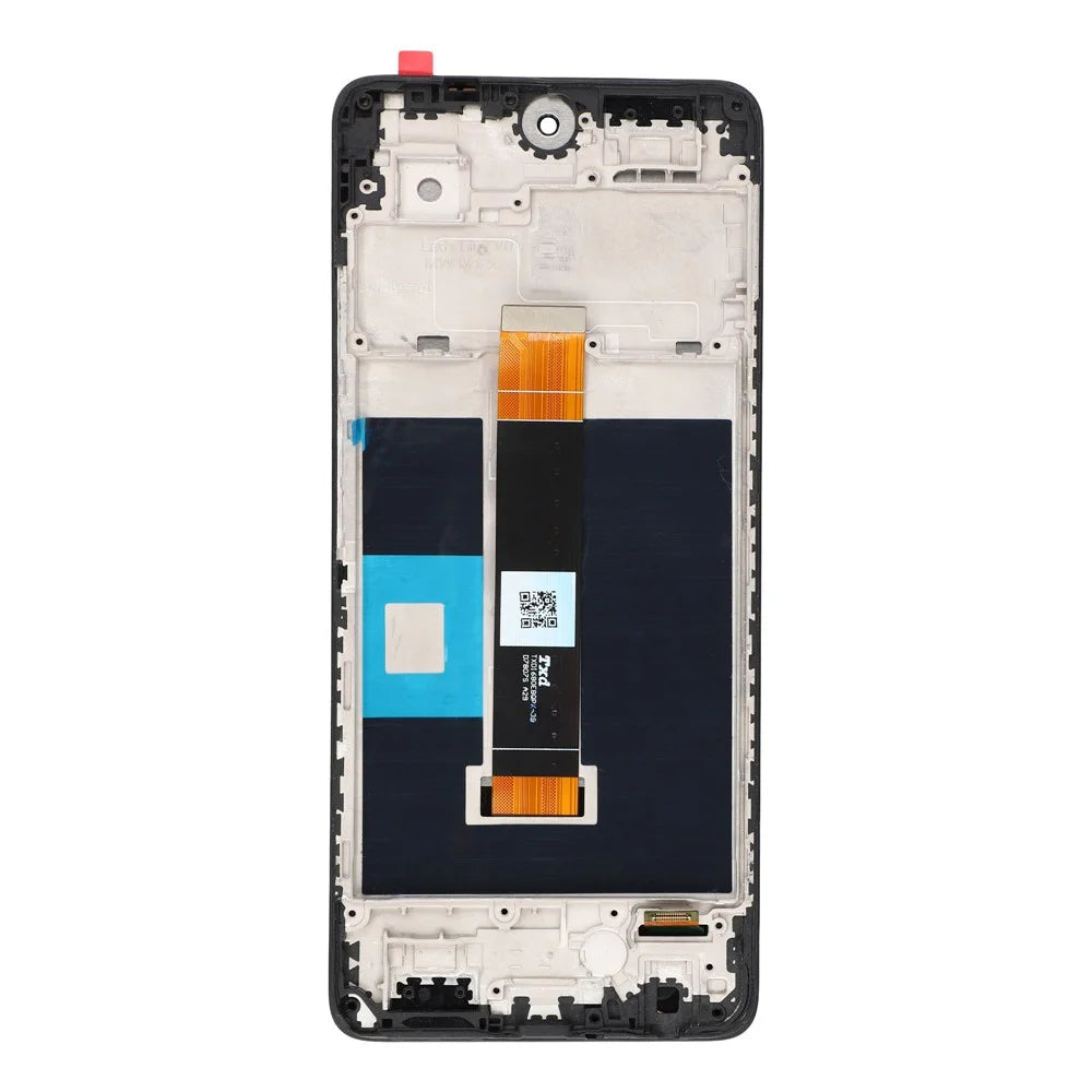 For TCL 40 NxtPaper 4G T612B Grade B LCD Screen and Digitizer Assembly + Frame Part, Glossy Screen (Without Logo) - 3