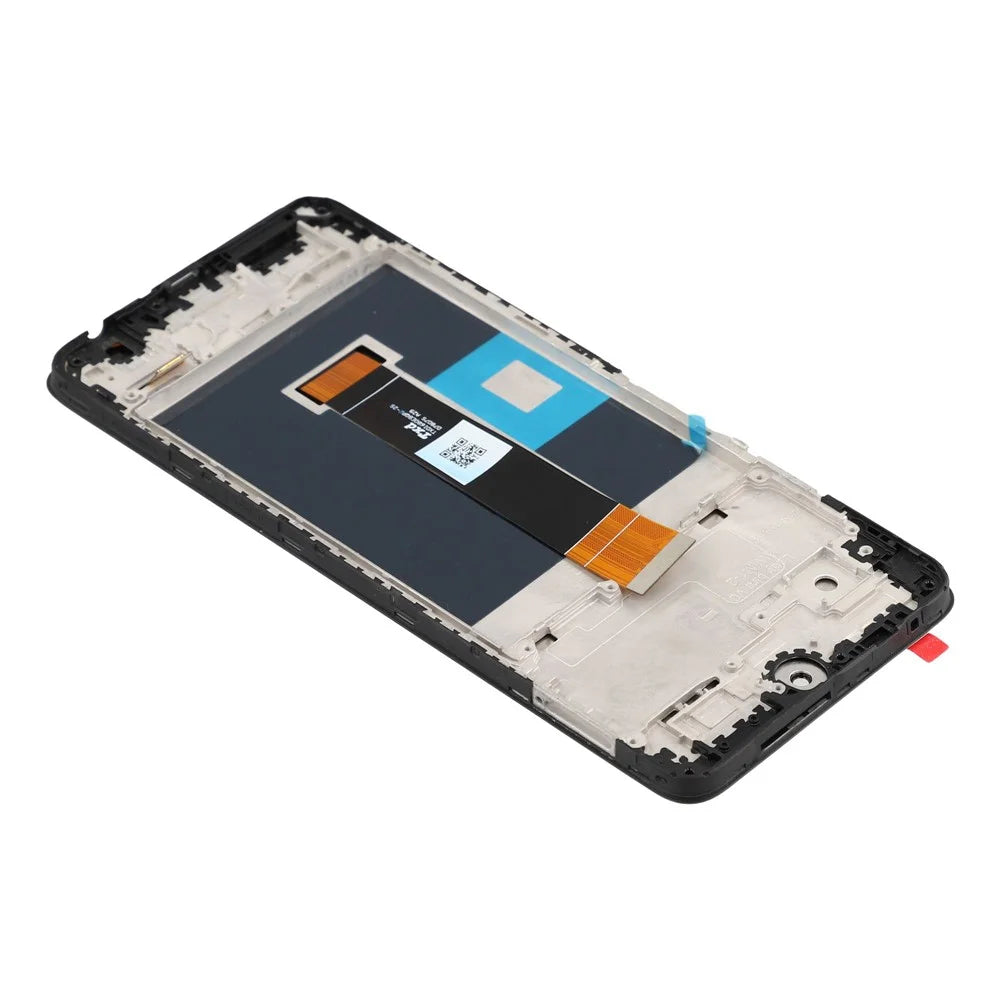 For TCL 40 NxtPaper 4G T612B Grade B LCD Screen and Digitizer Assembly + Frame Part, Glossy Screen (Without Logo) - 5