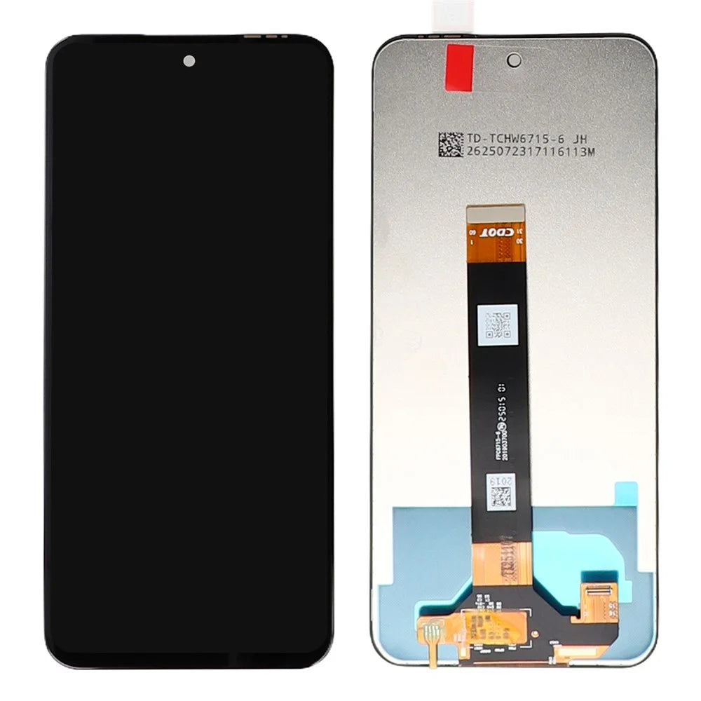 For TCL 605 4G T517D Grade C LCD Screen and Digitizer Assembly Replacement Part (Without Logo) - 1