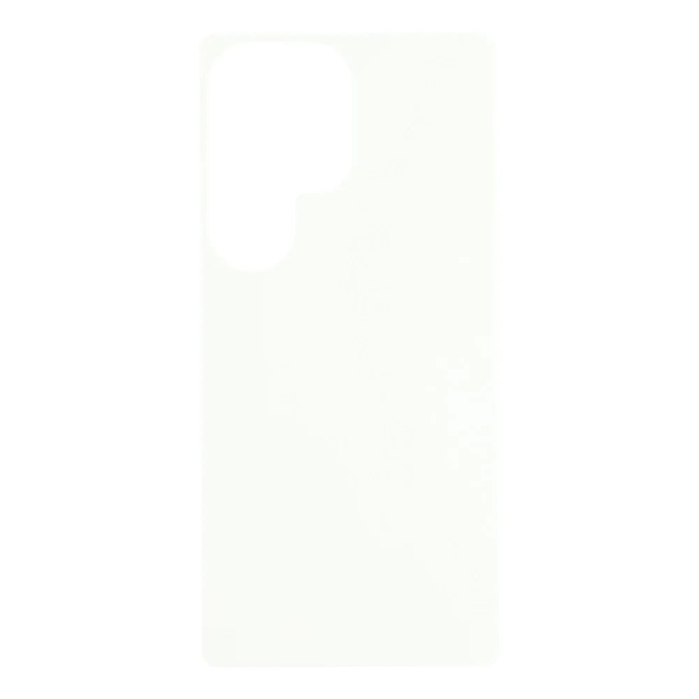 10Pcs for Samsung Galaxy S26 Ultra Case TPU + PC Heat Transfer Printing DIY Phone Cover with Matte PET Film - White - 3