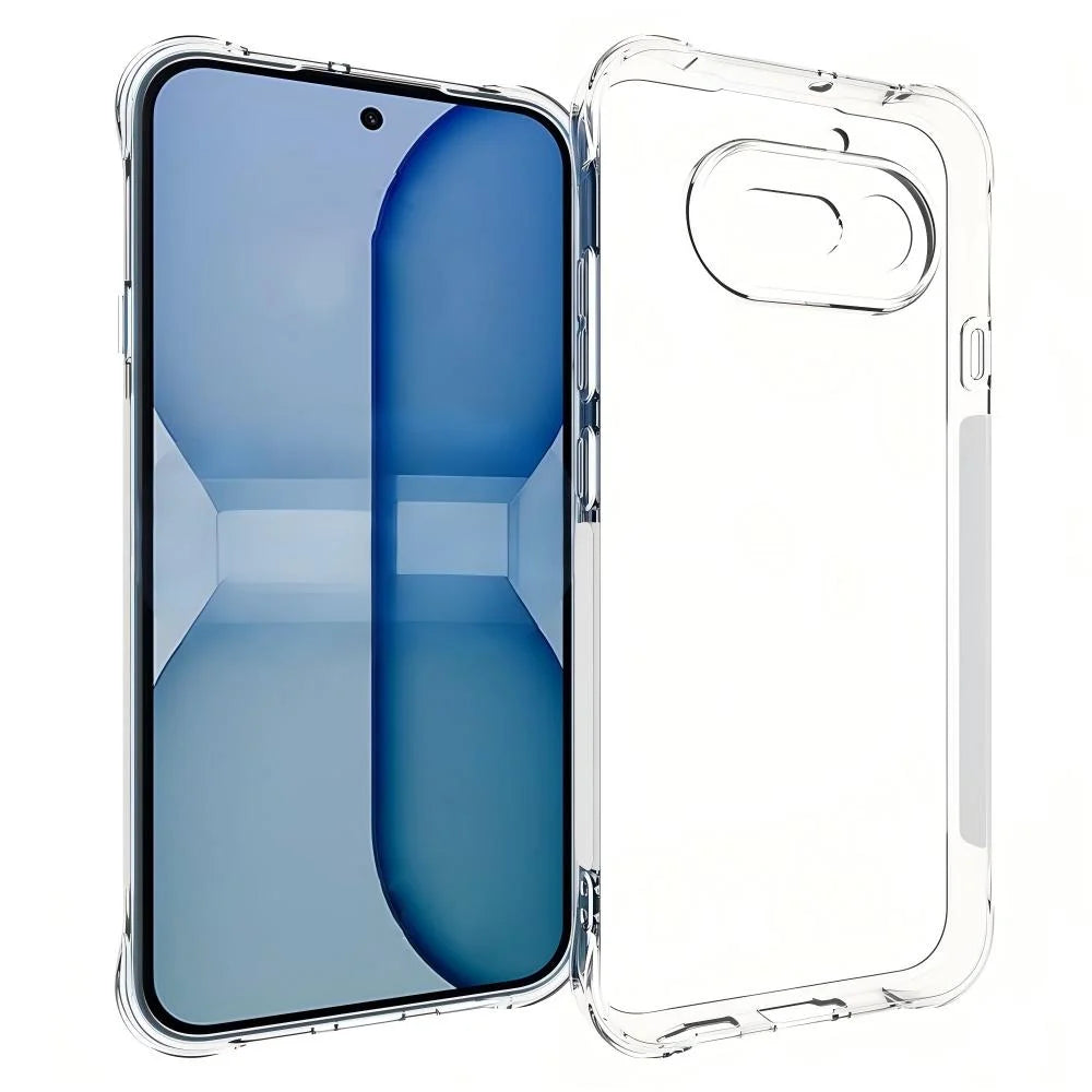 WANLONFENG For Nothing Phone (4a) WL2 Series TPU Case 2.0mm Phone Cover with 2Pcs Tempered Glass Films - Transparent - 2