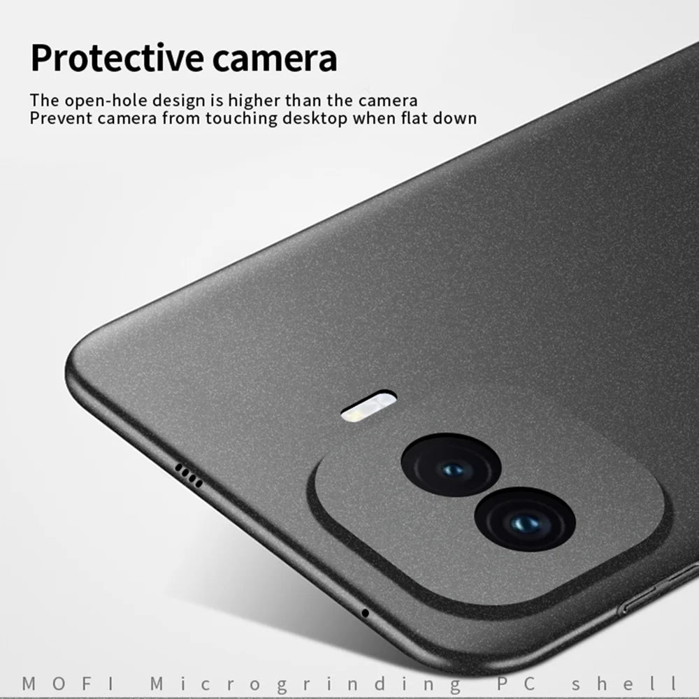 Mofi For vivo iQOO Z11 Turbo 5G Shield Matte Series PC Case Slim Fit Phone Cover - Black - 2