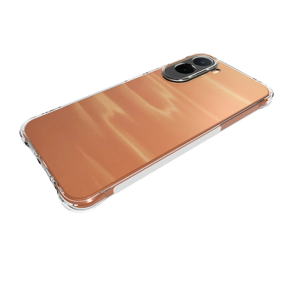 WANLONFENG For Xiaomi Poco C85x 5G / Redmi A7 Pro 4G (171.56mm) WL2 Series TPU Case 2.0mm Phone Cover with 2Pcs Tempered Glass Films - Transparent - 3