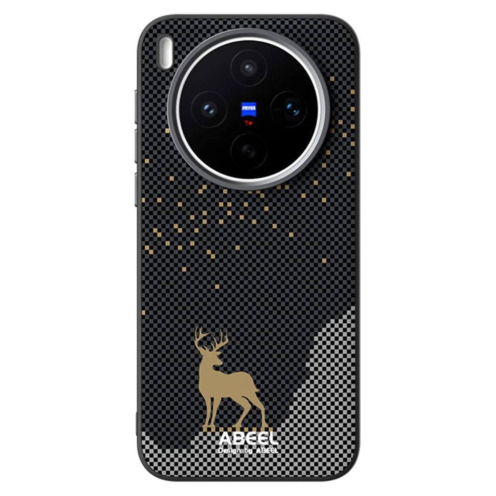 ABEEL For vivo X300s 5G Magnetic Case Ultra Slim PC TPU Phone Back Cover - Deer - 2