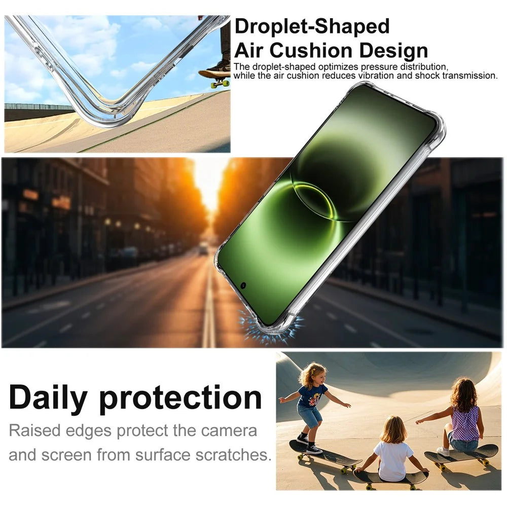IMAK For vivo X300 Ultra 5G Case TPU Phone Cover Airbag Shockproof Protection - Transparent - 6