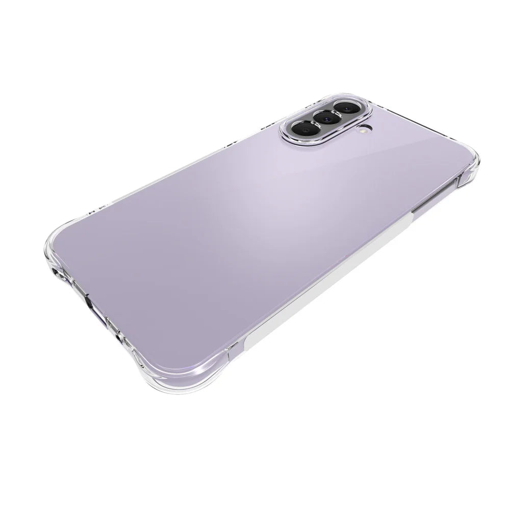 WANLONFENG For Samsung Galaxy A27 5G TM Series Clear TPU Case 2.0mm Phone Back Cover - Transparent - 3