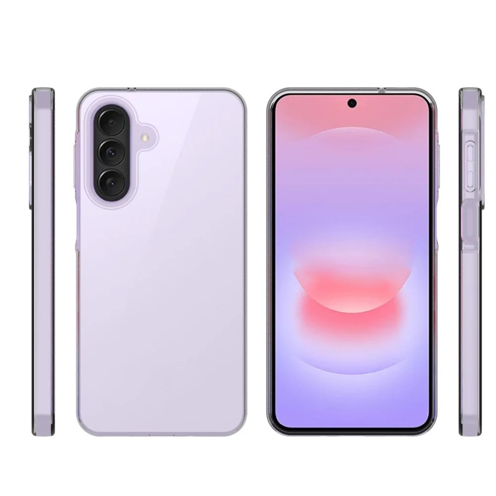 For Samsung Galaxy A27 5G Case Watermark Resistant TPU Phone Back Cover - Transparent - 5