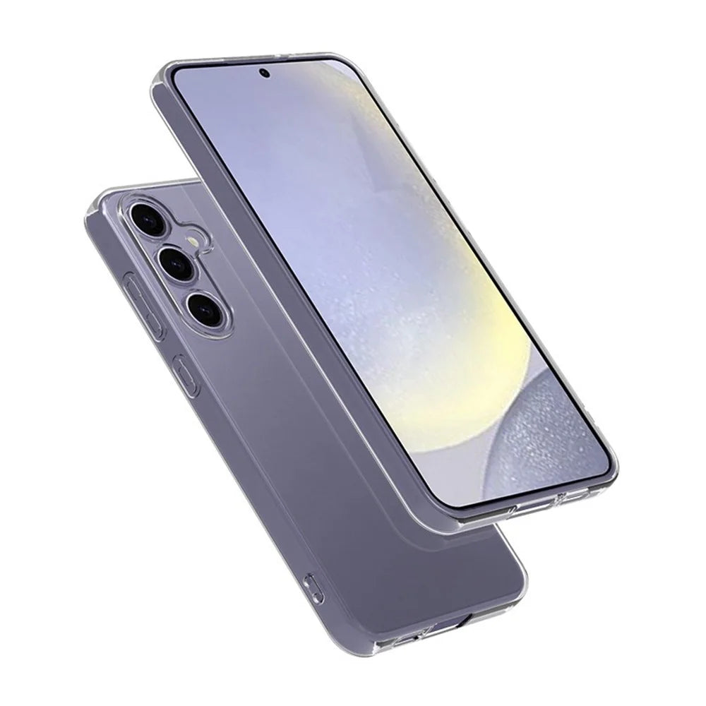 For Samsung Galaxy A27 5G Back Cover Ultra Thin Flexible TPU Clear Phone Case - Transparent - 2