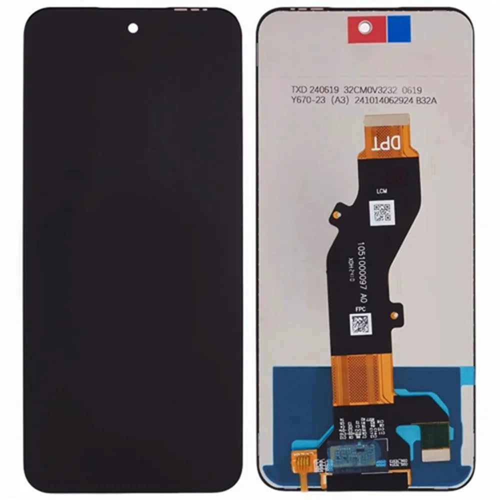 For TECNO Spark Go 1S KL4h Grade C LCD Screen and Digitizer Assembly Replacement Part (Without Logo) - 1