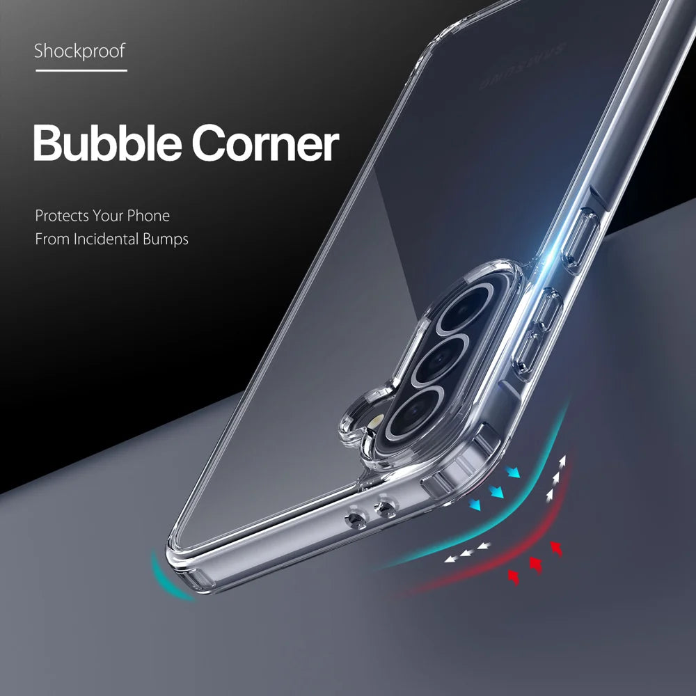 Dux Ducis for Samsung Galaxy A37 5G DUX DUCIS Clin Series Clear Phone Case TPU + PC Anti-drop Back Cover - Clear - 6
