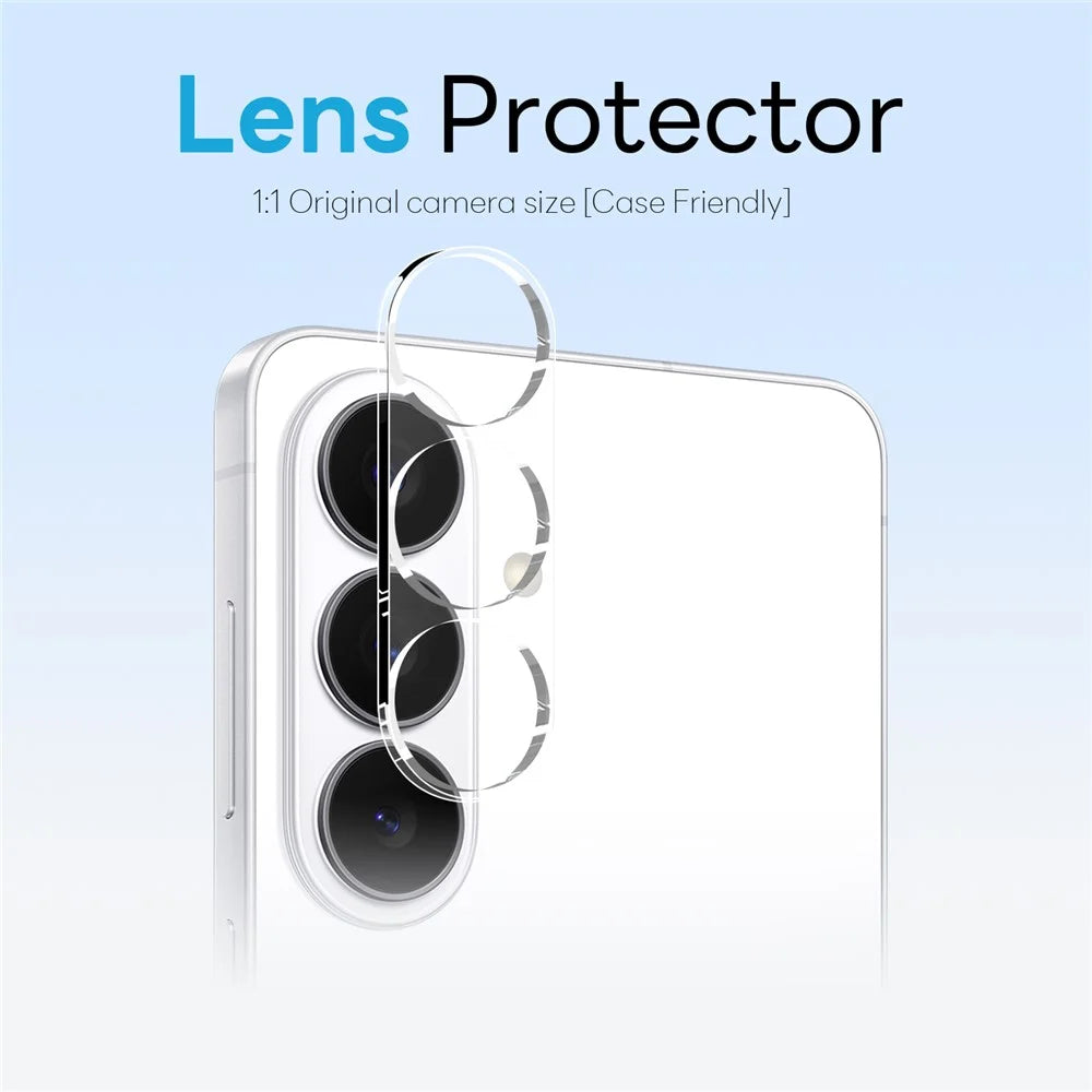 NORTHJO For Samsung Galaxy S26 Ultra Magnetic Case Translucent Matte Shockproof Phone Cover Set with Front Screen Protector + Lens Film - Grey - 3