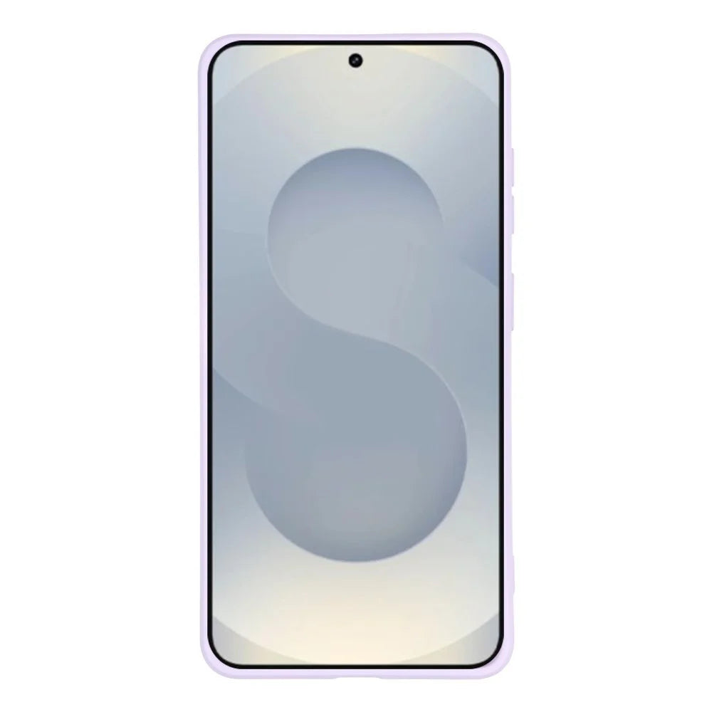 AMORUS For Samsung Galaxy S26 Case Precise Cutouts TPU Fiber Lining Shockproof Phone Cover - Purple - 2