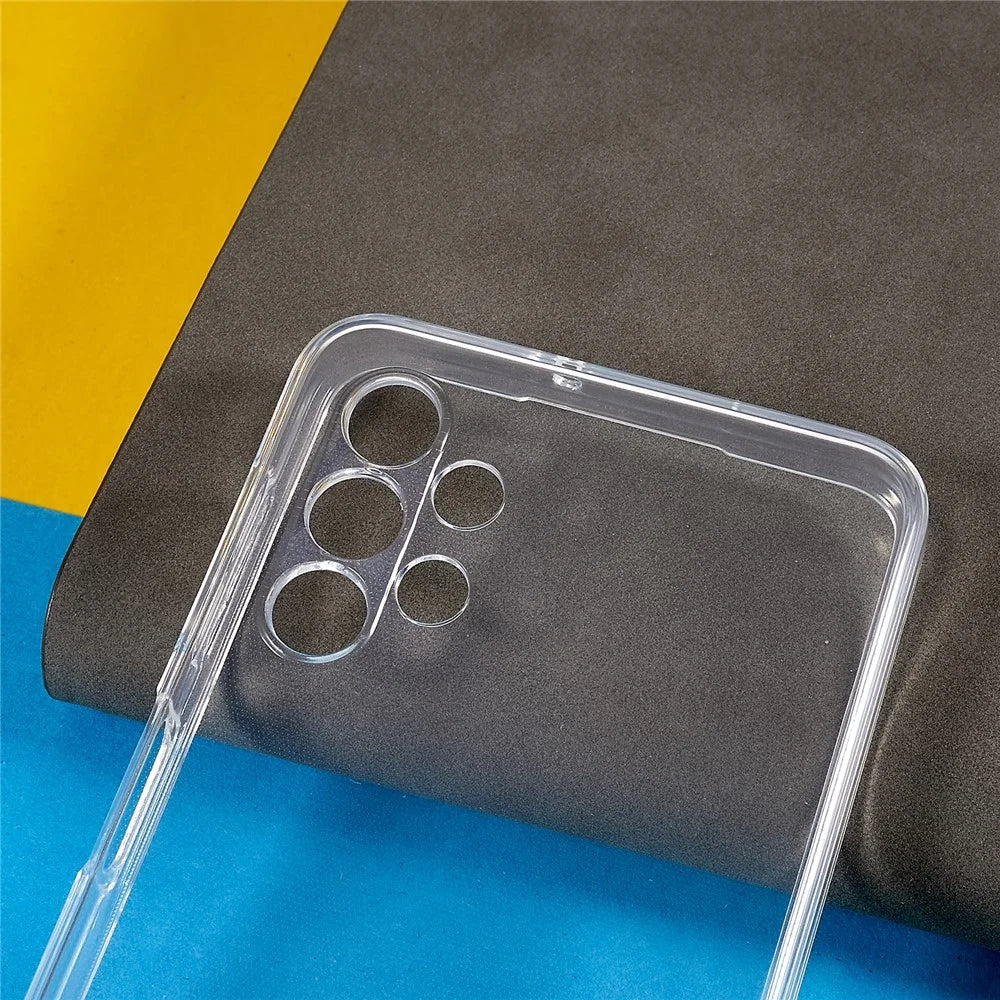 1.5mm Thickened HD Clear Phone Cover for Samsung Galaxy A13 4G, Flexible TPU Soft Phone Back Case - 3