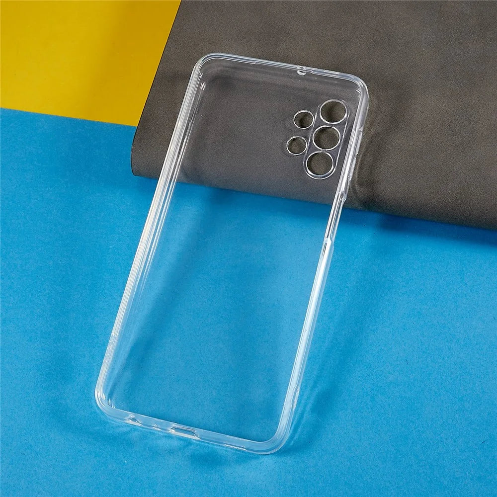 1.5mm Thickened HD Clear Phone Cover for Samsung Galaxy A13 4G, Flexible TPU Soft Phone Back Case - 4