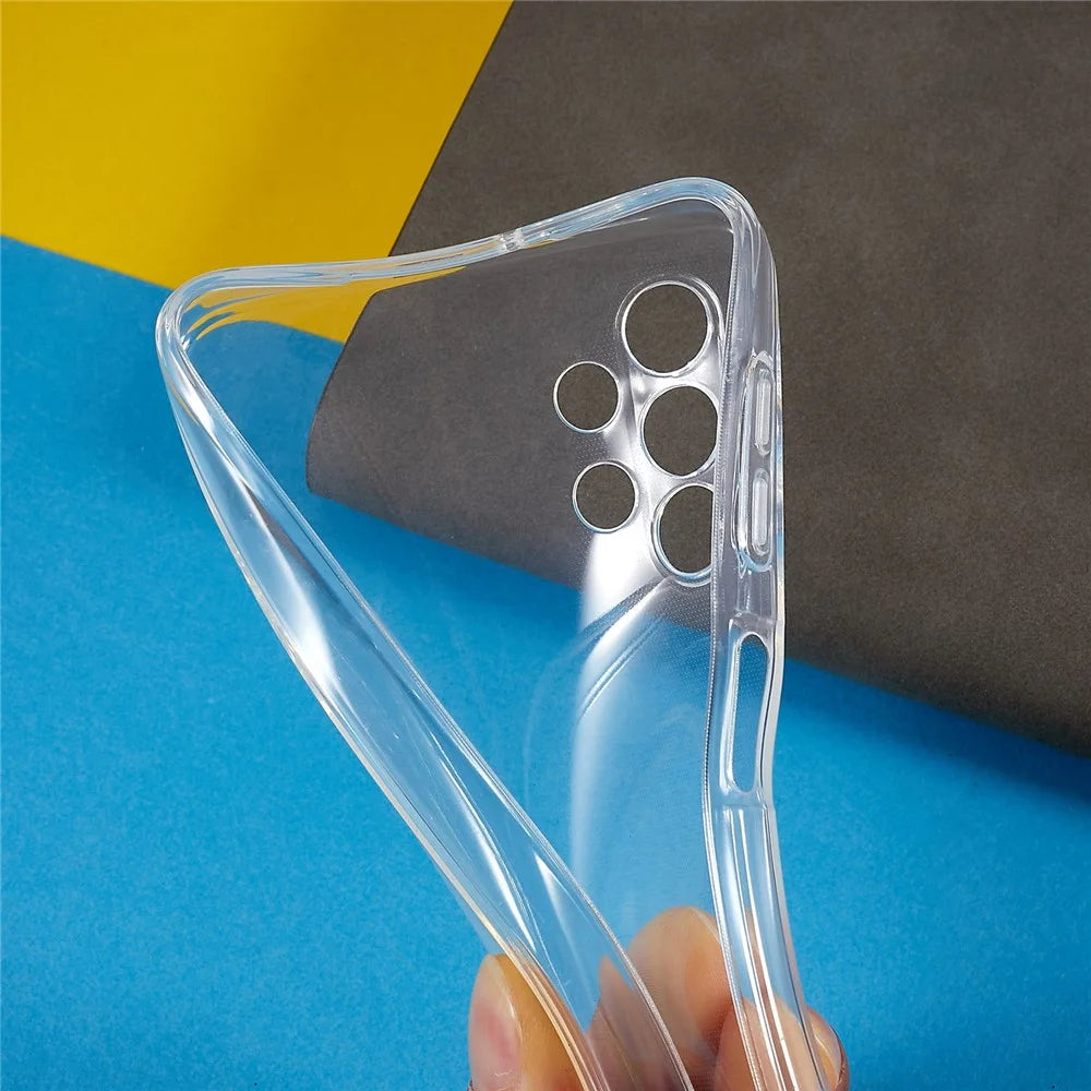 1.5mm Thickened HD Clear Phone Cover for Samsung Galaxy A13 4G, Flexible TPU Soft Phone Back Case - 5